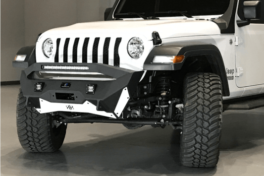 Hammerhead 600-56-0774 Jeep Gladiator 2019-2024 Stubby Ravager Series Front Bumper Winch Ready Pre-Runner