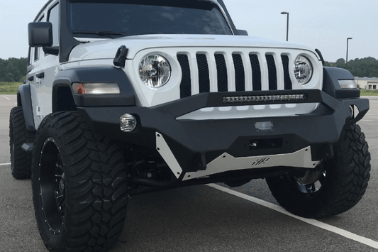 Hammerhead 600-56-0775 Jeep Gladiator 2019-2024 Full Width Ravager Series Front Bumper Winch Ready Pre-Runner