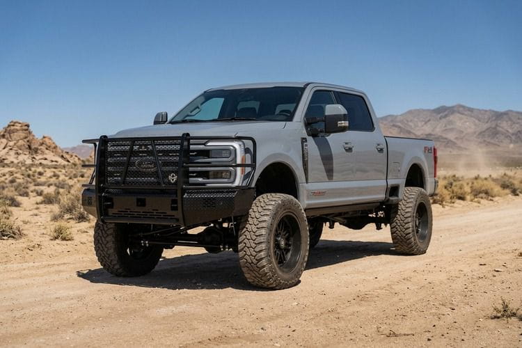 Ranch Hand Summit front and Legend rear bumper kit for the 2025 Ford F-250 Super Duty Workhorse