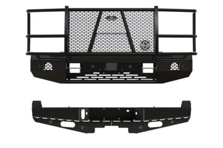 Ranch Hand steel front and rear bumpers for the 2025 Ford F-450 Super Duty Workhorse Kit