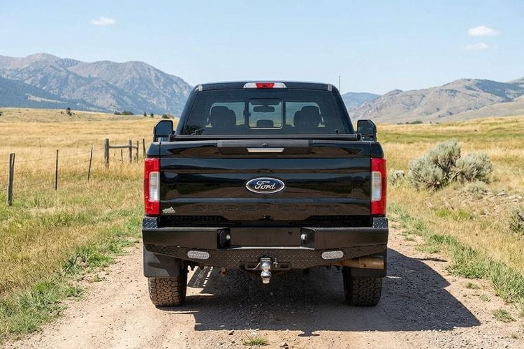 Ranch Hand steel front and rear bumpers for the 2025 Ford F-450 Super Duty Workhorse Kit