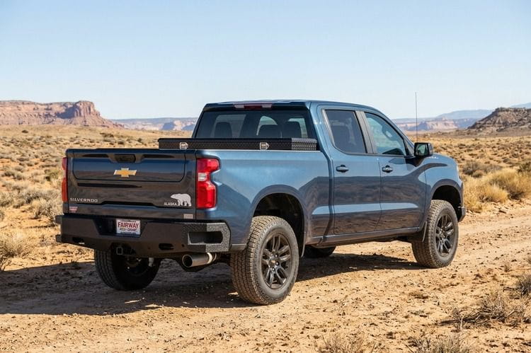 Ranch Hand front and rear bumper kit for the 2026 Chevy Silverado 2500HD Workhorse setup
