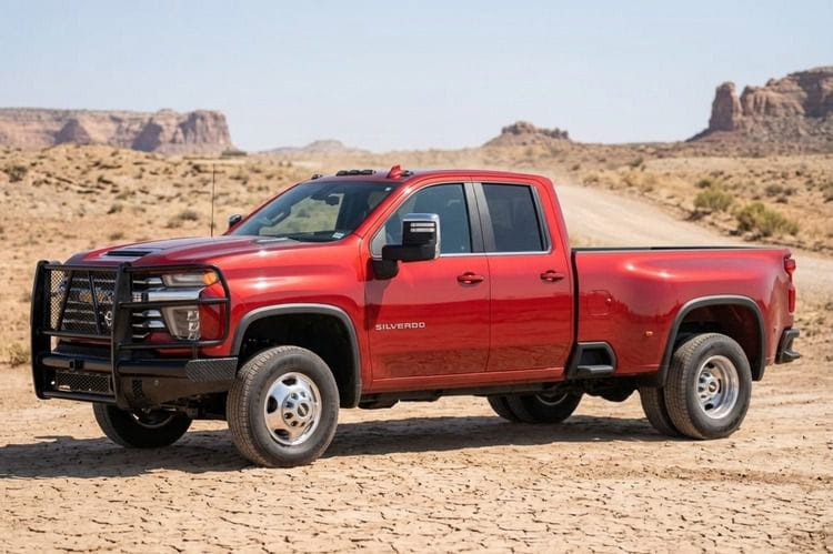 Ranch Hand front and rear bumper kit for the 2026 Chevy Silverado 2500HD Workhorse setup