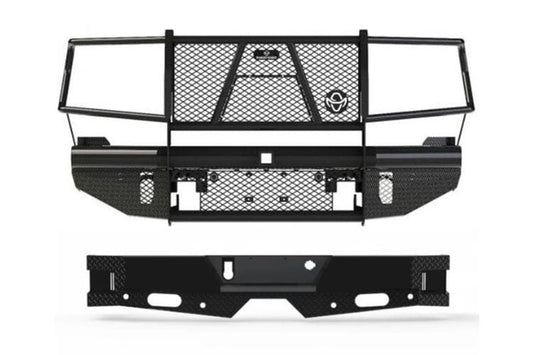 Ranch Hand front and rear bumper kit for the 2026 GMC Sierra 2500HD Workhorse, designed for heavy-duty truck builds