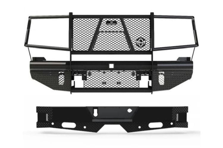 Ranch Hand front and rear bumper kit for the 2026 GMC Sierra 2500HD Workhorse, designed for heavy-duty truck builds