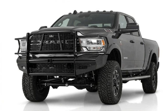 Ranch Hand bumpers for the 2026 Ram 2500 Workhorse Kit with matching front and rear bumper designs