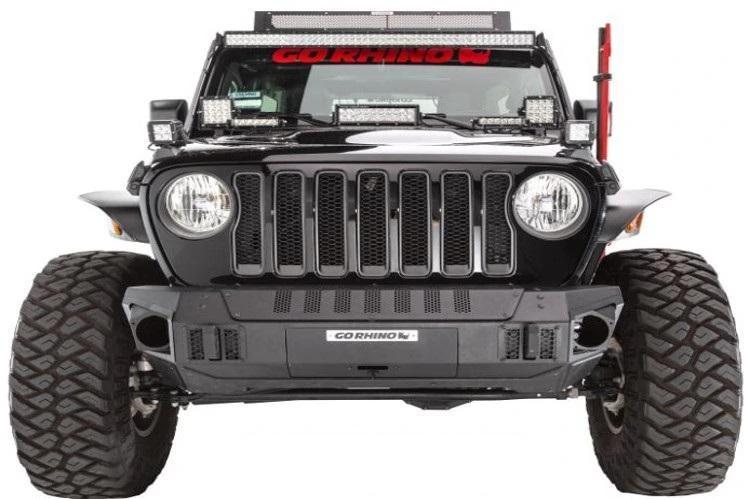 Go Rhino 230111T Jeep Gladiator 2020-2025 Trailline Front Bumper Stubby