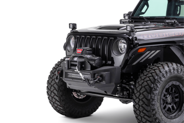 Go Rhino 331100T Jeep Gladiator 2020-2025 Rockline Front Bumper  Stubby