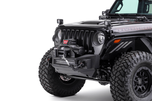 Go Rhino 331100T Jeep Wrangler JK 2018 Rockline Front Bumper  Stubby