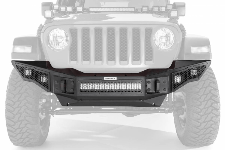 Go Rhino 331200T Jeep Gladiator 2020-2025 Rockline Front Bumper