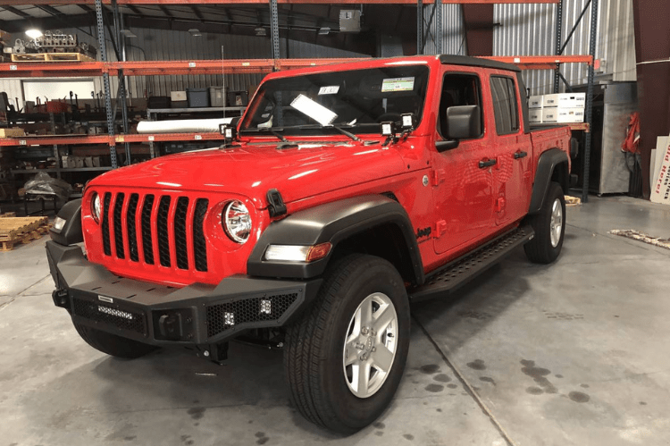 Go Rhino 331200T Jeep Gladiator 2020-2025 Rockline Front Bumper