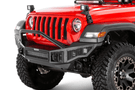 Go Rhino 331201T Jeep Gladiator 2020-2024 Rockline Front Bumper  Full With Overrider Bar