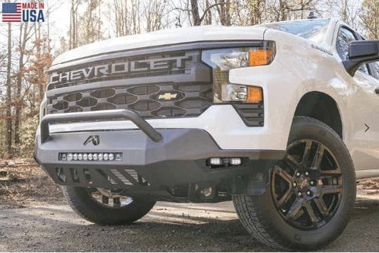Fab Fours Vengeance Front Bumper Pre-Runner Guard Chevy Silverado 1500 2022-2025 CS22-D5662-1