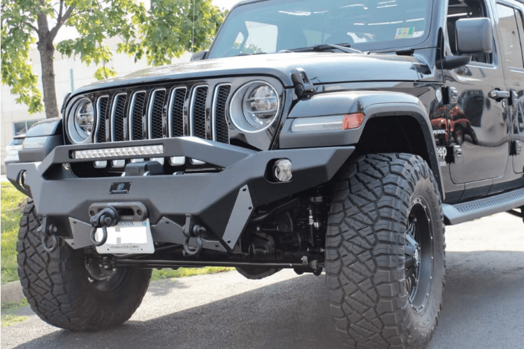 Hammerhead 600-56-0775 Jeep Gladiator 2019-2024 Full Width Ravager Series Front Bumper Winch Ready Pre-Runner