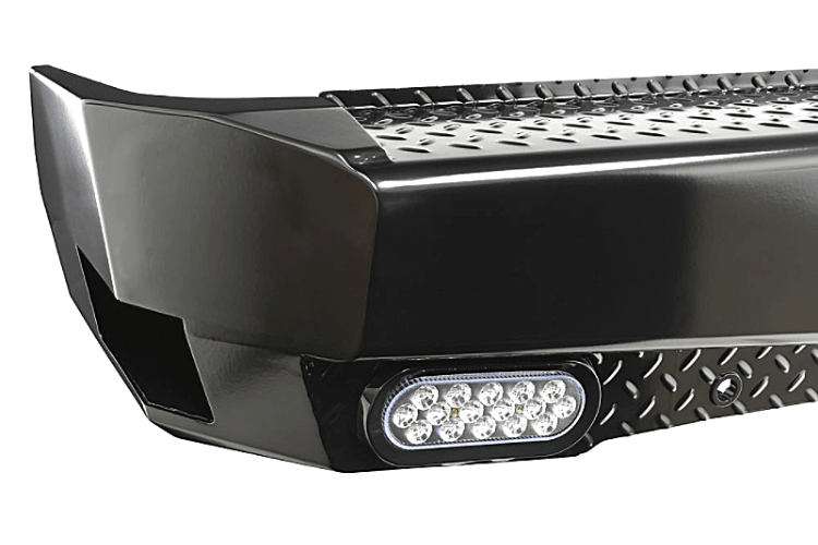 Westin 58-341185 Chevy Silverado 2500/3500 2020-2024 HDX Bandit Rear Bumper Black Finish