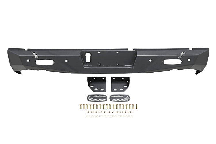 Westin 58-421025 Dodge Ram 1500 2009-2018 Pro-Series Rear Bumper Black Finish