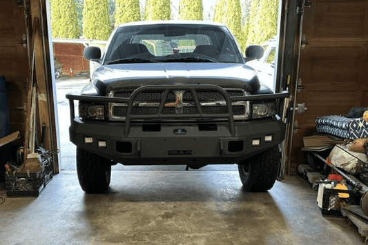 Hammerhead 600-56-0070 Dodge Ram 2500/3500 1994-2002 X-Series Front Bumper Winch Ready
