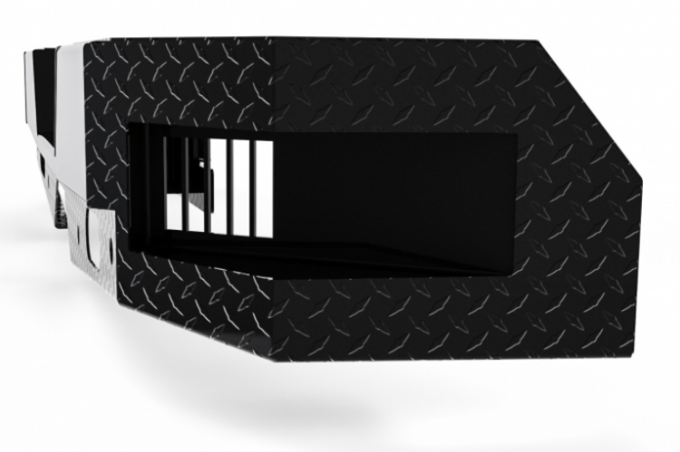 Ranch Hand SBC201BLSL 2020-2025 Chevy Silverado 1500 Sport Series Back Bumper (Fits side exhaust vehicles only)