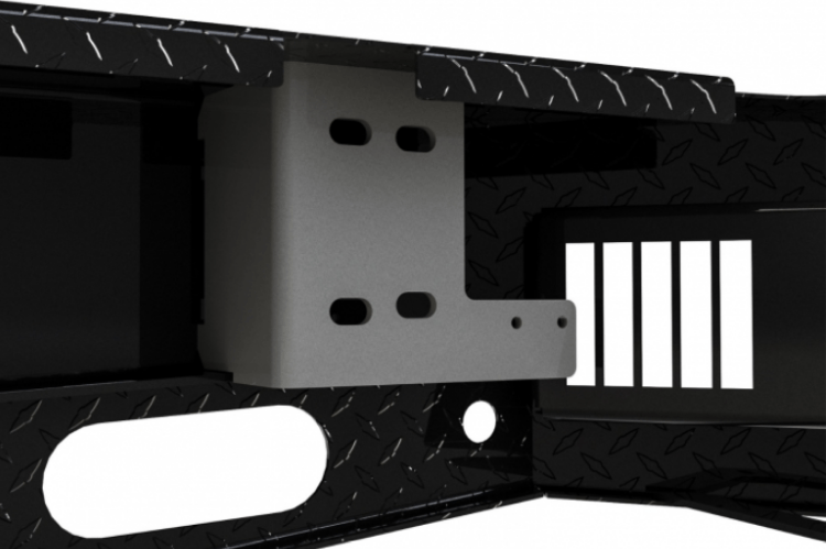 Ranch Hand SBC201BLSL 2020-2025 Chevy Silverado 1500 Sport Series Back Bumper (Fits side exhaust vehicles only)