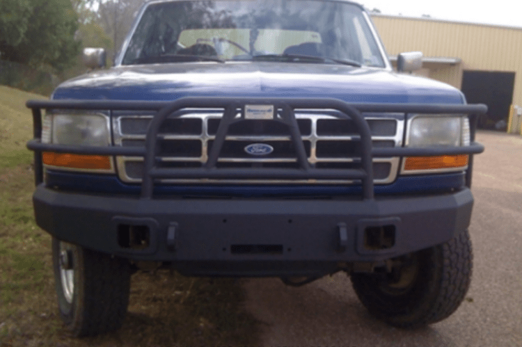 Hammerhead 600-56-0067 Ford Bronco 1992-1996 X-Series Front Bumper Winch Ready