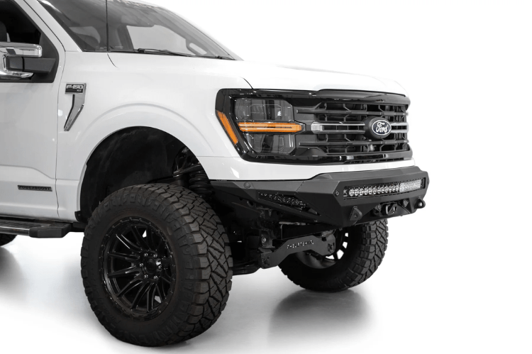 ADD Stealth Fighter front winch bumper for Ford F150 2024–2026 with rugged off-road design