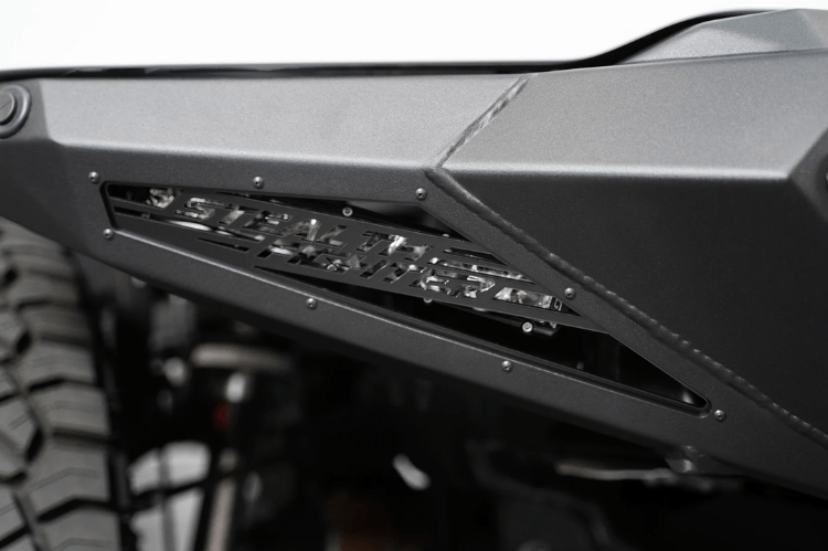 ADD Stealth Fighter front winch bumper for Ford F150 2024–2026 with rugged off-road design