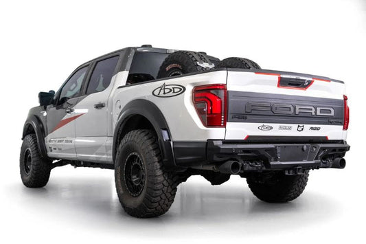 ADD Edge offroad rear bumper R210295090103 for 2021-2026 Ford F150 Raptor durable aftermarket offroad rear bumper