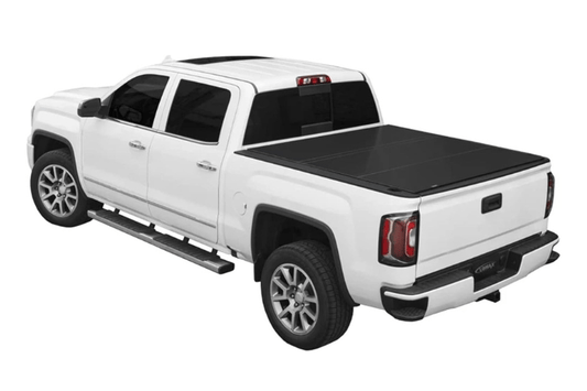 ACCESS® LoMax 2015-2019 GMC Sierra 2500/3500 6'6" Hard Tri-Fold Tonneau Cover B1020039