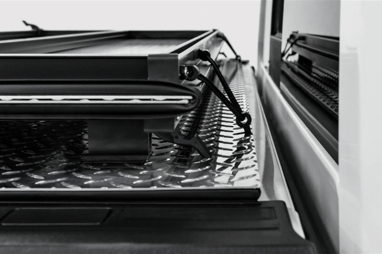 ACCESS® LoMax 2015-2019 GMC Sierra 2500/3500 6'6" Folding Hard Tonneau Cover B3020039