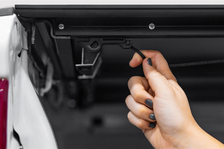 ACCESS® LoMax 2015-2019 GMC Sierra 2500/3500 6'6" Folding Hard Tonneau Cover B3020039