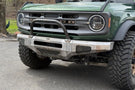 Affordable Offroad modular front bumper 100-8020 for 2021-2026 Ford Bronco with lights and bullbar durable offroad protection