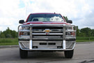 Heavy-duty Ali Arc Classic Chevy Silverado 2500/3500 2015-2019 Front Bumper With Rake CHR194