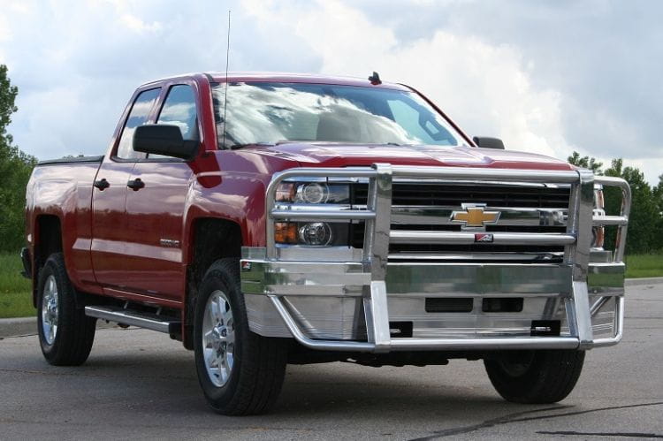 Heavy-duty Ali Arc Classic Chevy Silverado 2500/3500 2015-2019 Front Bumper With Rake CHR194