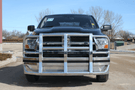 Dependable Ali Arc Classic Dodge Ram 1500 2010-2015 Front Bumper With Rake DGR230