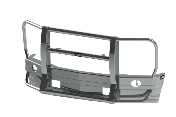 Resilient Ali Arc Classic Ford F250/F350 Superduty 2023-2025 Front Bumper with Fog Light Cut Outs and Rake FDR280L