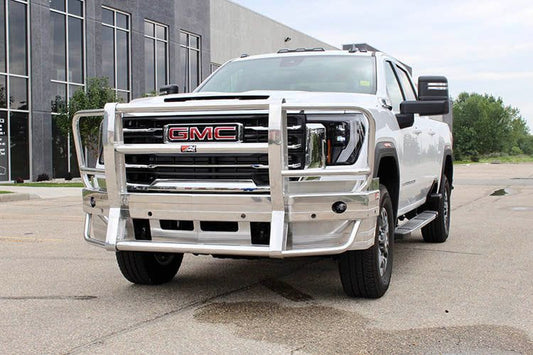 Durable Ali Arc Classic GMC Sierra 2500 2024-2026 Front Bumper with Light & Sensor Cut Outs GMR196LS