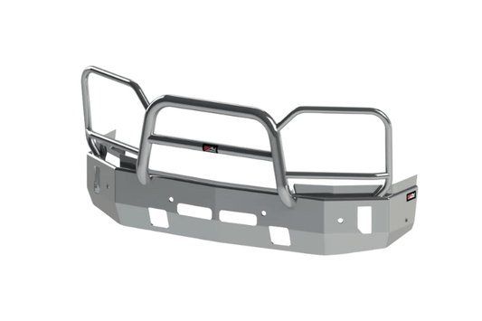 Resilient Ali Arc Guardian GMC Sierra 2500/3500 2020-2023 Front Bumper with Light & Sensor Cut Outs GMG195LS