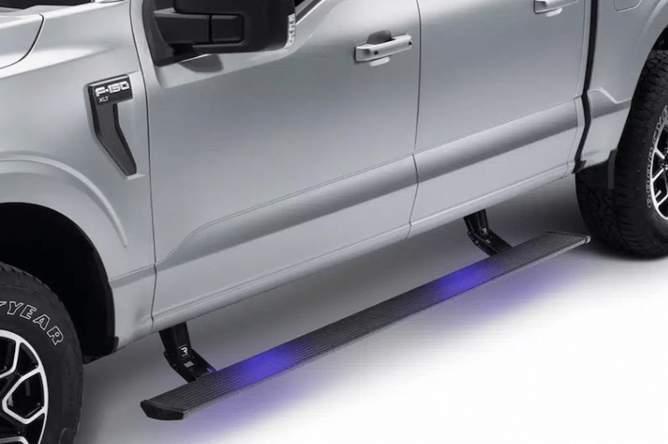 Amp Research PowerStep running boards for 2025 Ram 2500/3500, textured finish