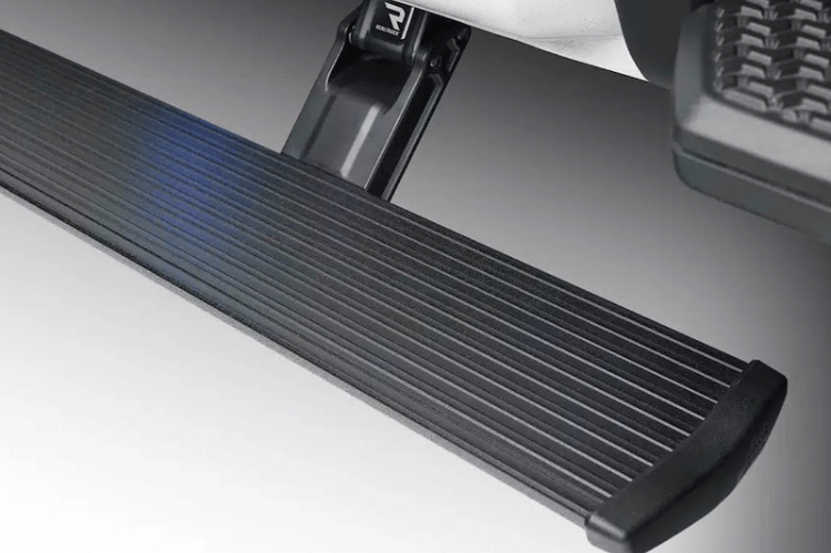 Amp Research PowerStep running boards for 2025 Ram 2500/3500, textured finish