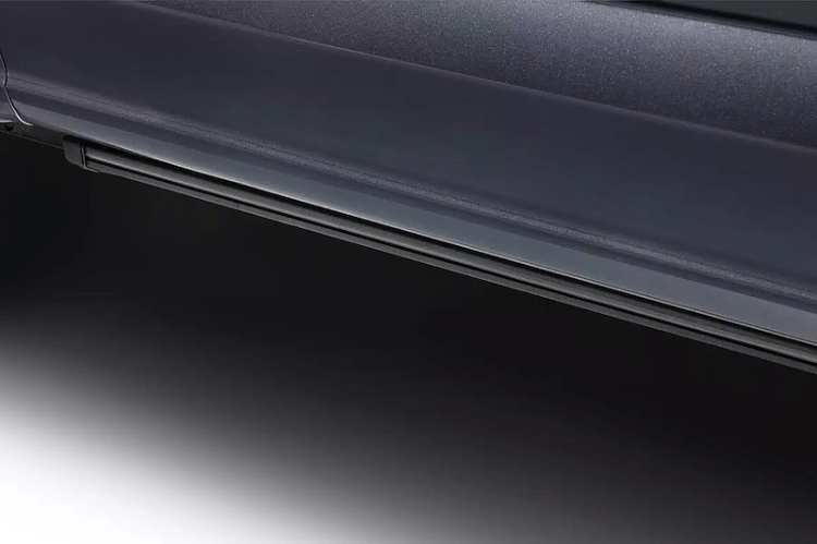 Amp Research PowerStep Vision 96365-01A running boards for 2025 Ram 2500/3500 with textured powder-coated finish