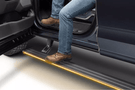 Amp Research PowerStep Vision 96365-01A running boards for 2025 Ram 2500/3500 with textured powder-coated finish