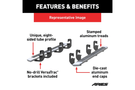 Aries AdvantEDGE chrome aluminum running boards for Dodge Ram 2500/3500