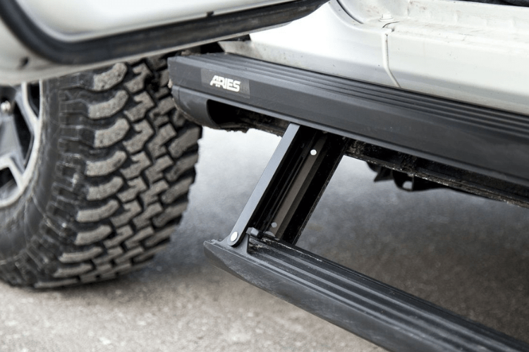 Aries 3025183 Dodge Ram 2500/3500 2010-2018 ActionTrac 87.6" Powered Running Boards (No Brackets) Crew Cab
