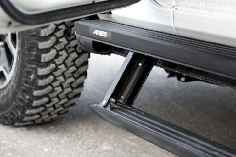 Aries 3047912 Dodge Ram 2500/3500 2010-2018 ActionTrac 83.6" Powered Running Boards Crew Cab