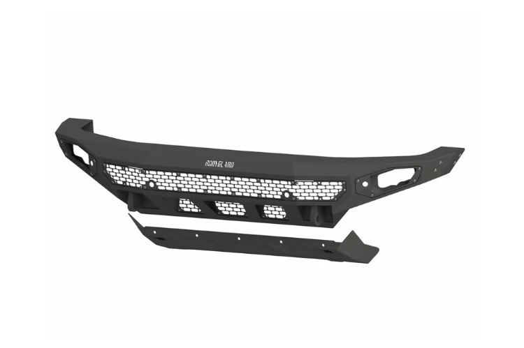 Bodyguard NAG24BNBNN Freedom Series Base Front Bumper for 2024–2025 GMC Sierra HD, a heavy-duty off-road front bumper upgrade from Bodyguard bumpers