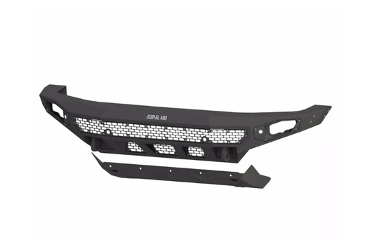 Bodyguard NAG24BNBNN Freedom Series Base Front Bumper for 2024–2026 GMC Sierra HD, a heavy-duty off-road front bumper upgrade from Bodyguard bumpers