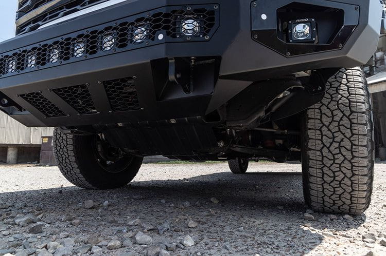 Bodyguard NAG24BNBNN Freedom Series Base Front Bumper for 2024–2026 GMC Sierra HD, a heavy-duty off-road front bumper upgrade from Bodyguard bumpers