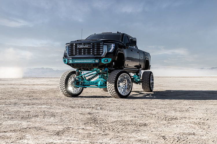 Bodyguard NAG24BNBNN Freedom Series Base Front Bumper for 2024–2026 GMC Sierra HD, a heavy-duty off-road front bumper upgrade from Bodyguard bumpers