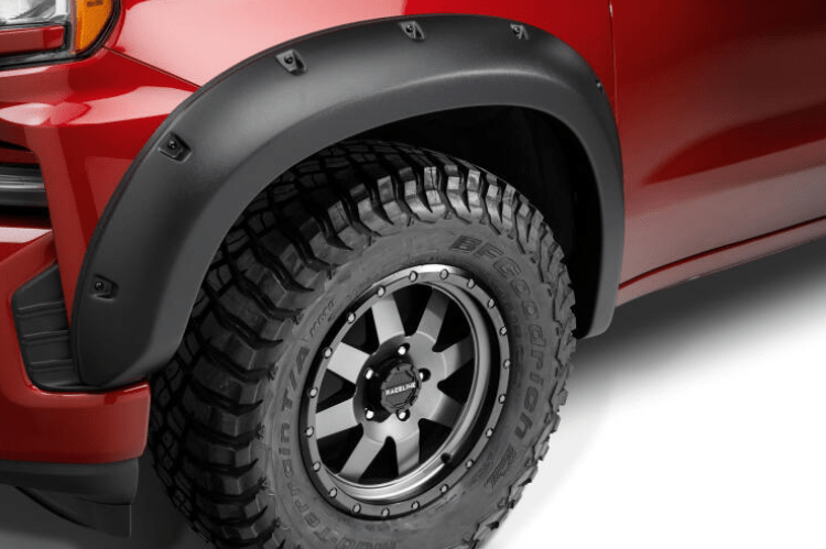 Bushwacker 48106-08 Chevy Silverado 2500HD/3500HD 2007-2014 4PC Forge Style Fender Flares