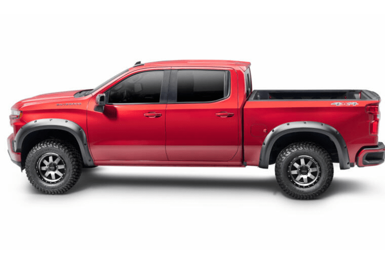 Bushwacker 48106-08 Chevy Silverado 2500HD/3500HD 2007-2014 4PC Forge Style Fender Flares